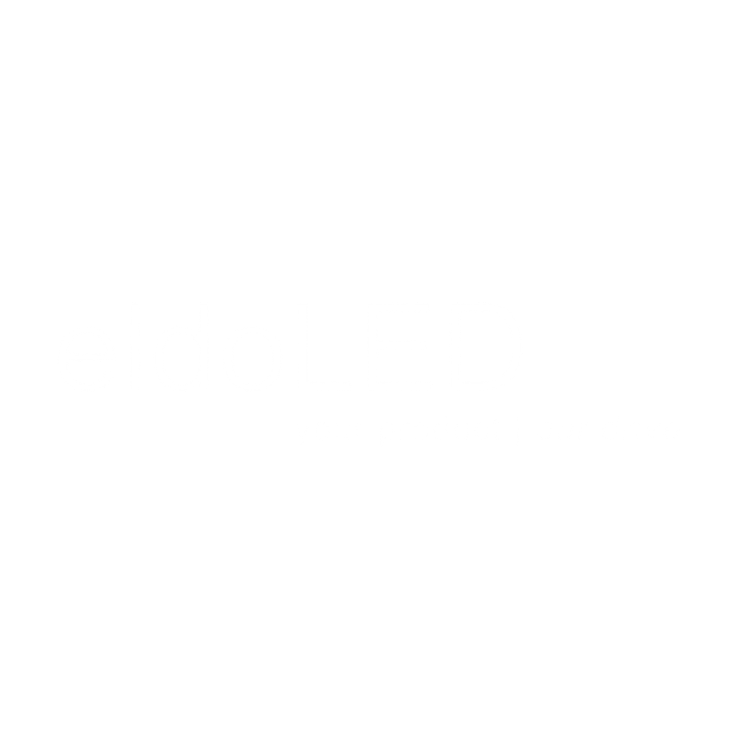 Eldoled logo blanc